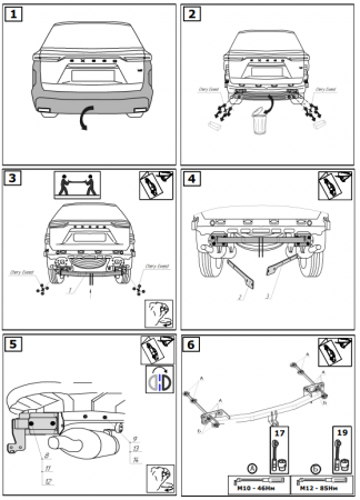 Фаркоп 7618-A Oris на Exeed VX 2020-. Необходима подрезка бампера. Тип шара: A. Нагрузки: 1800/100 кг, масса фаркопа 15,2 кг (без электрики в комплекте) от магазина ФаркопРос